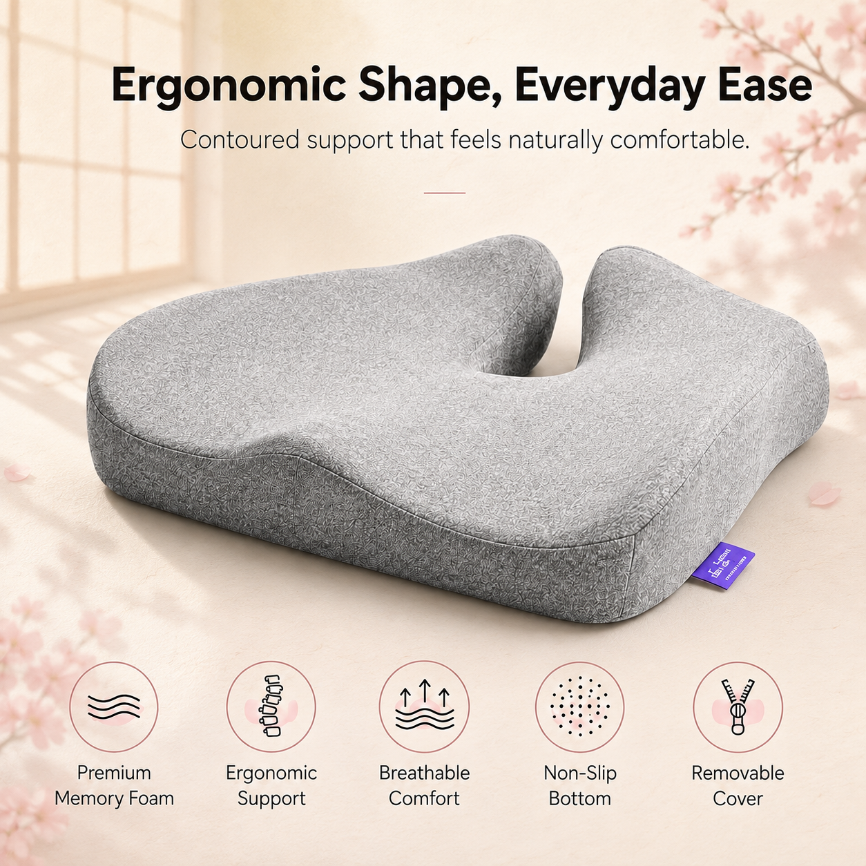 Honekawa™ Comfort Seat Cushion