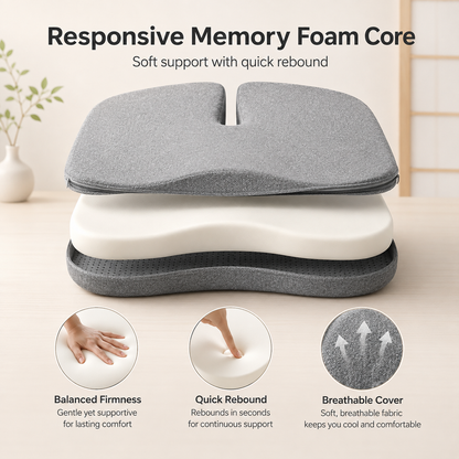 Honekawa™ Comfort Seat Cushion